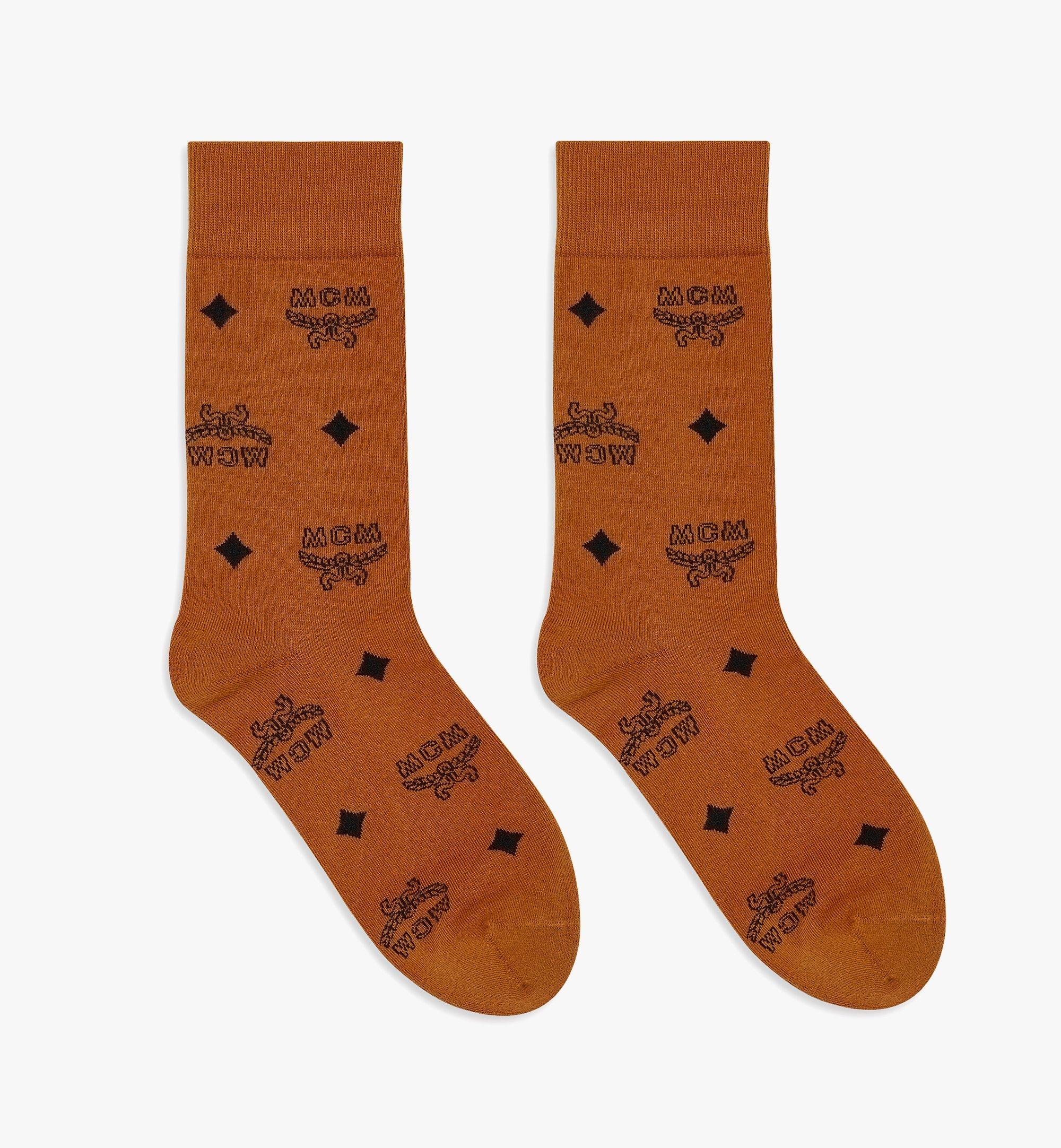 Monogram Knit Socks 1